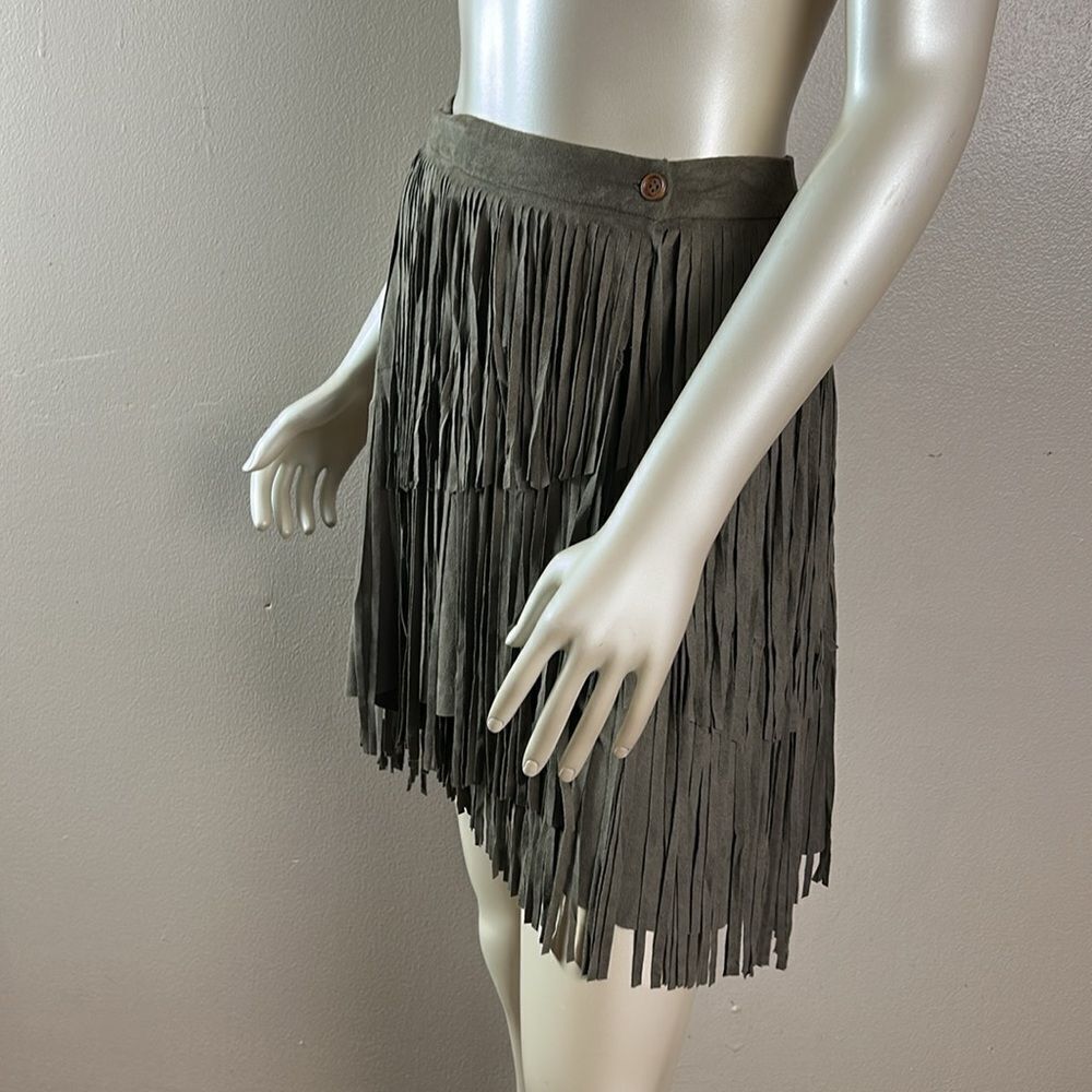Women’s UMGEE soft fringe wrap skirt western fun medium M cowgirl - Picture 3 of 4